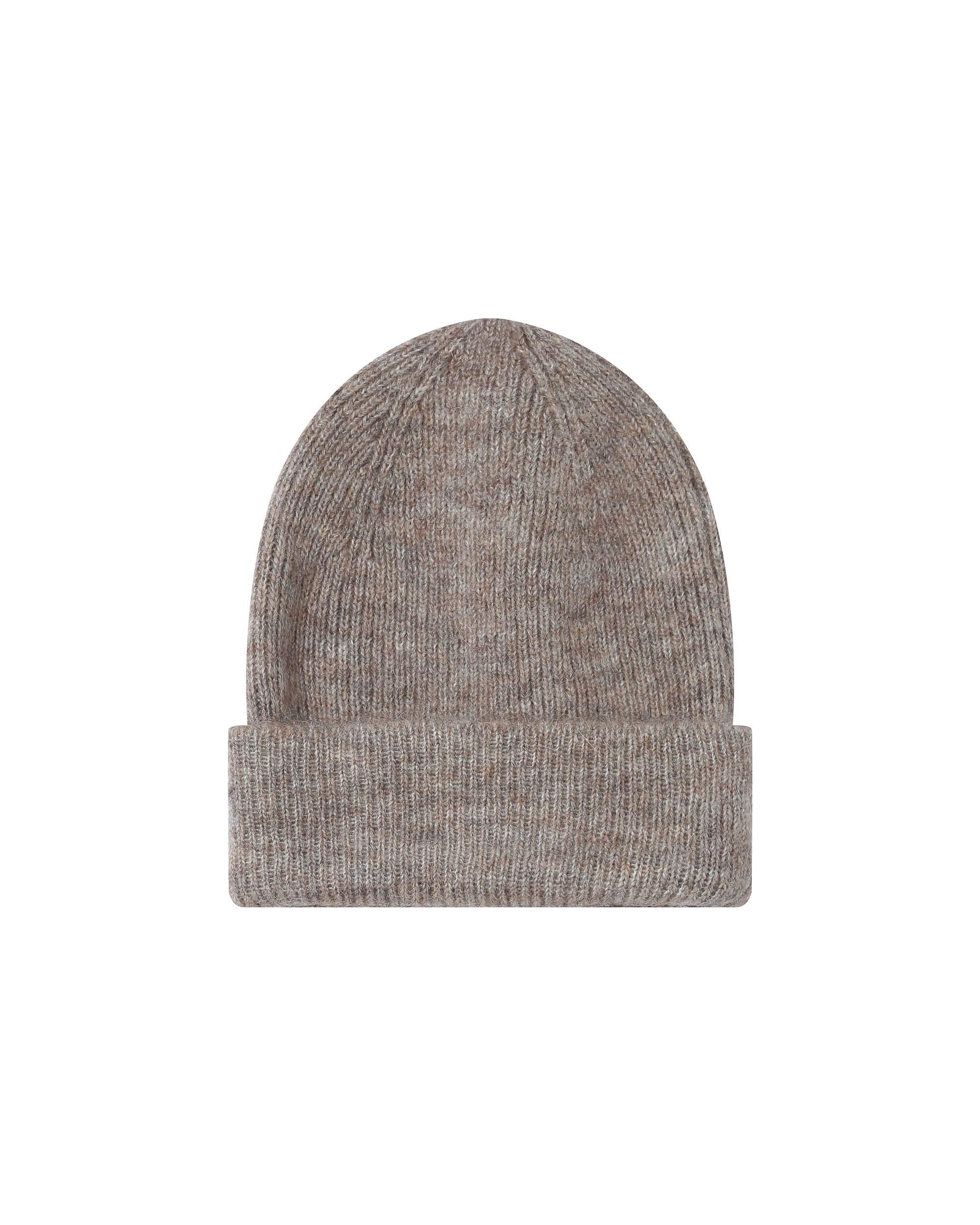 Bonnet en laine greige Sagittaire