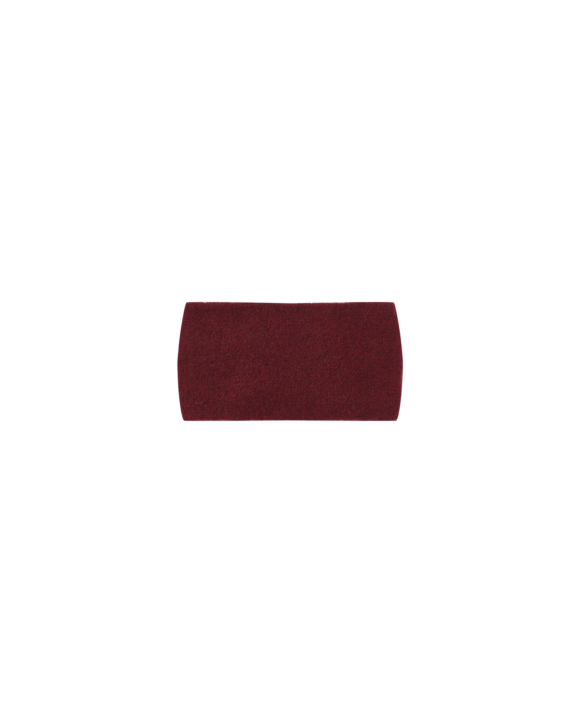 Bandeau en maille bordeaux Sana