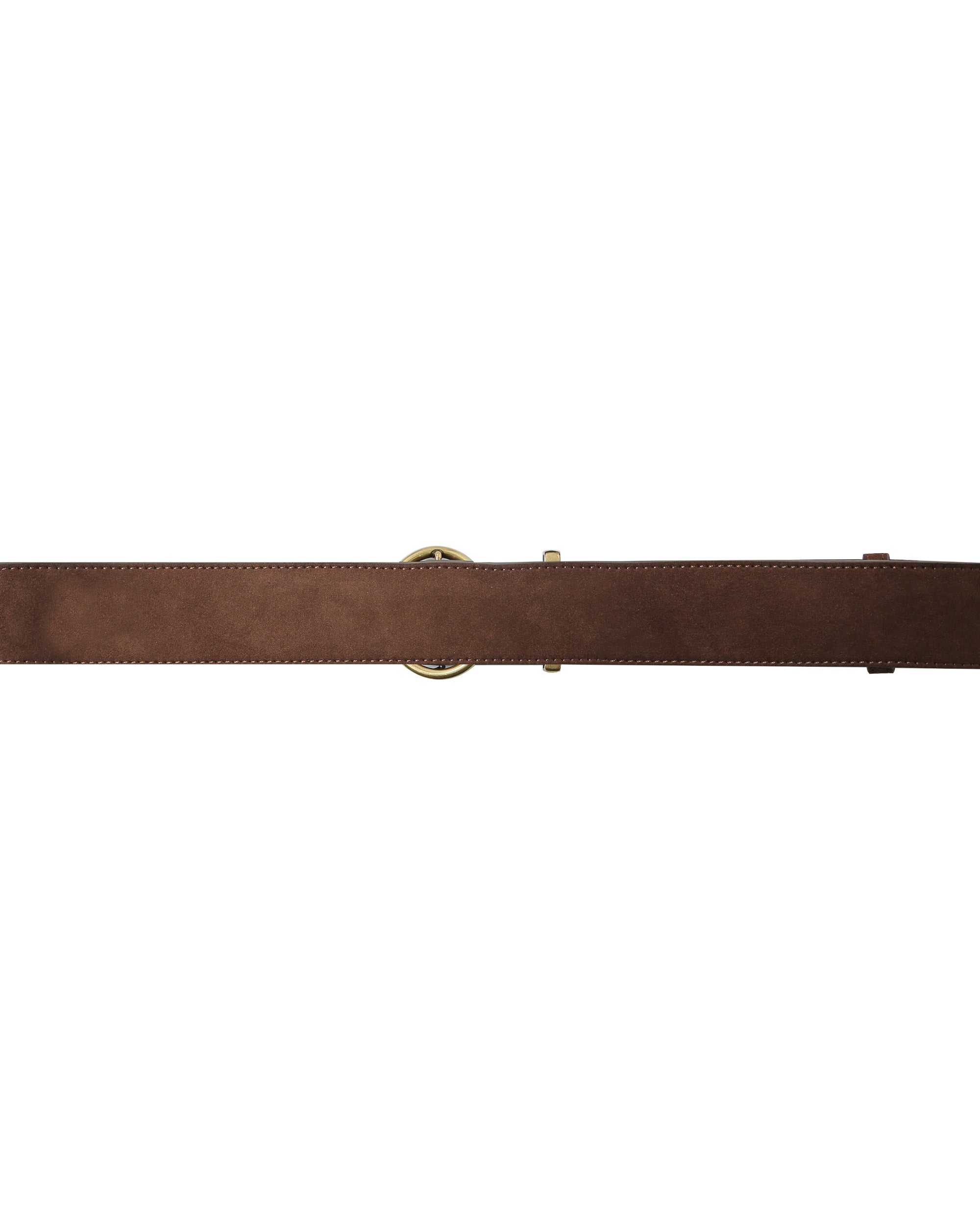Suede-look belt chocolat Swinton