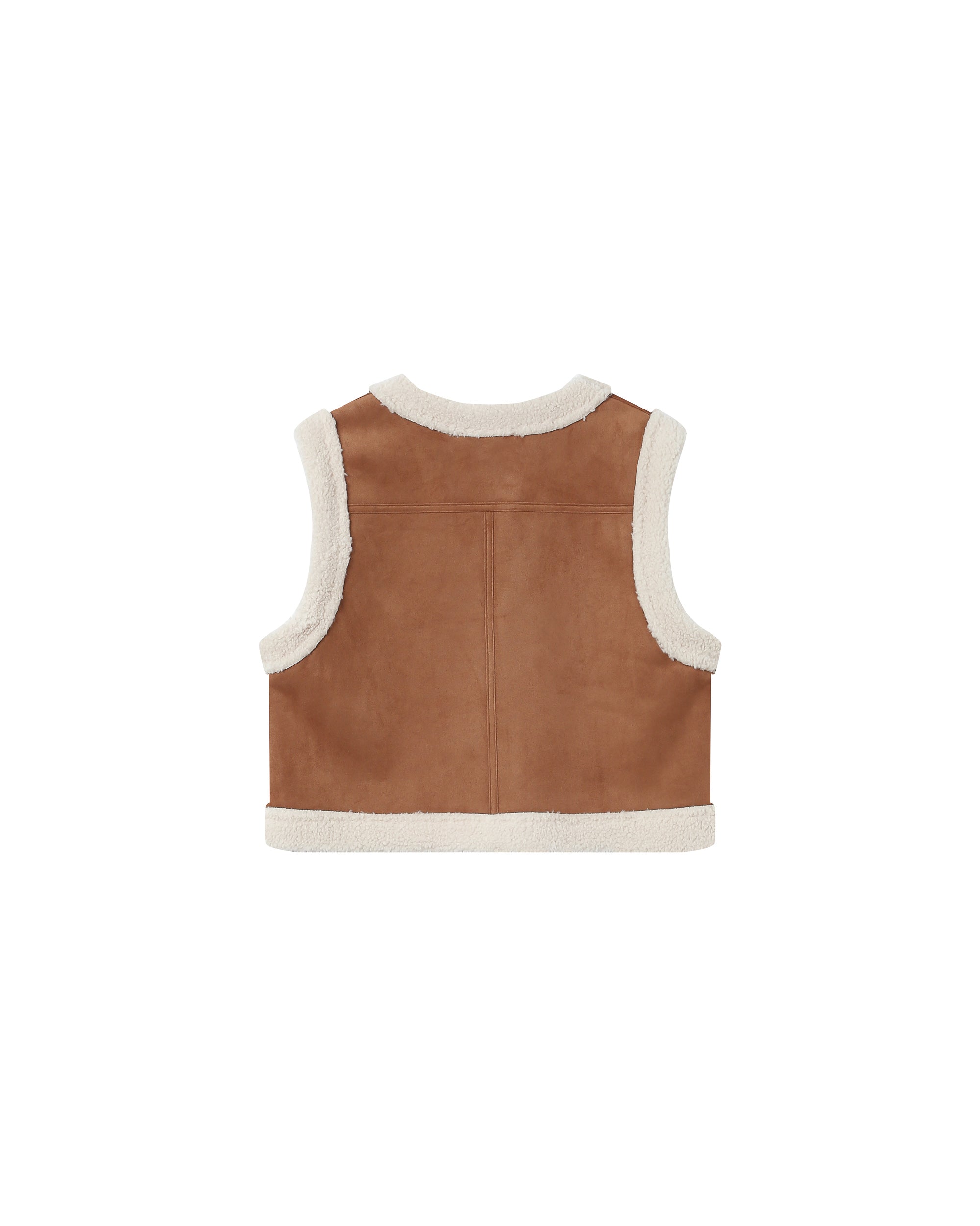 Suede and shearling jacket camel Sohen