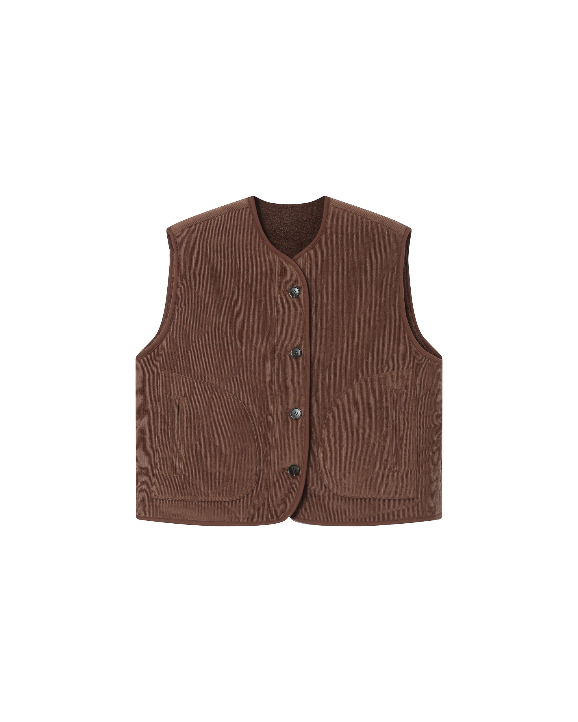 Quilted jacket chocolat Seth
