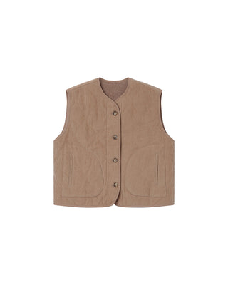 Veste matelassée greige Seth
