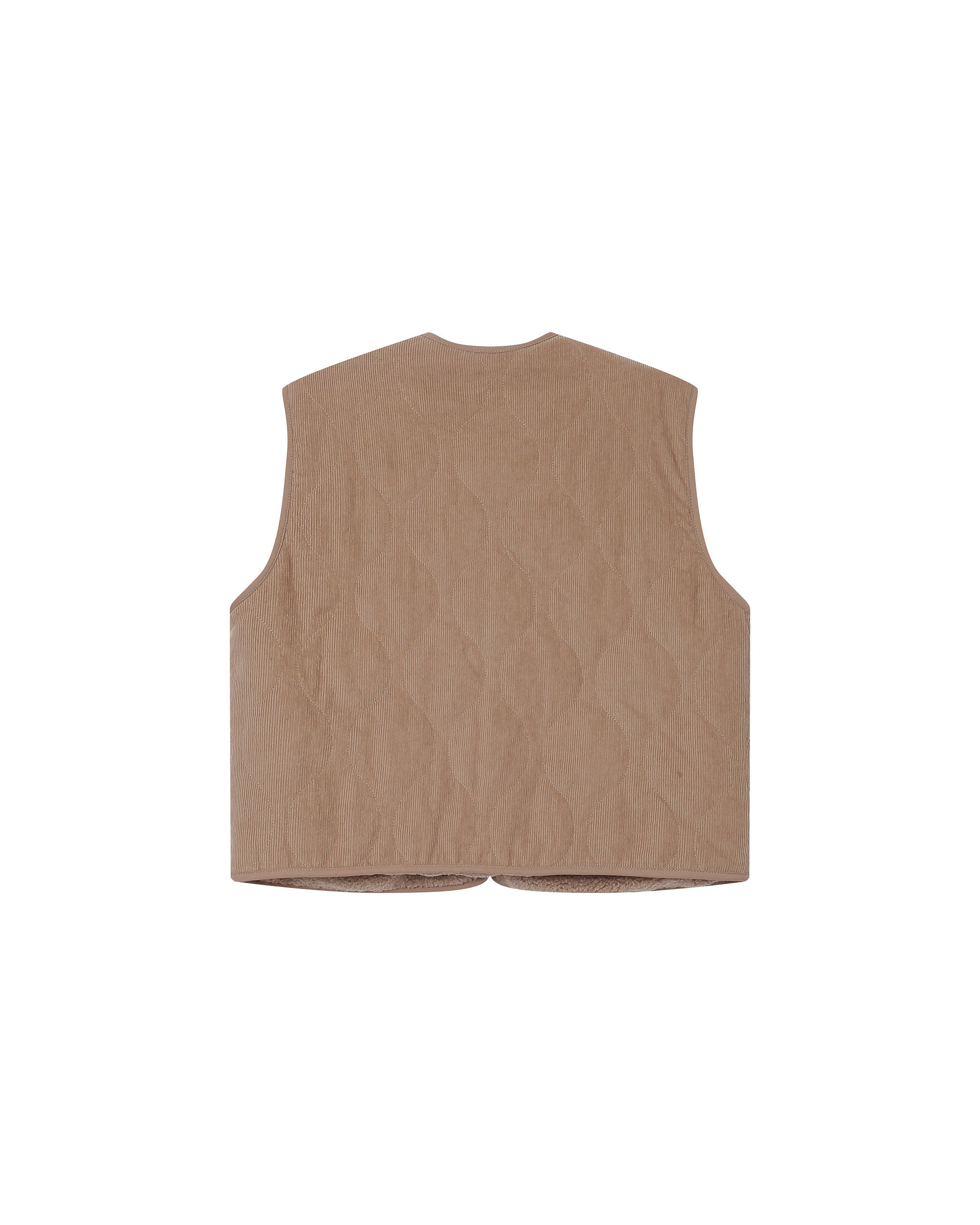 Veste matelassée greige Seth