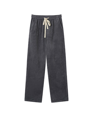 Pantalon large velours carbone Liberty