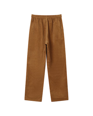 Pantalon large velours ocre Liberty