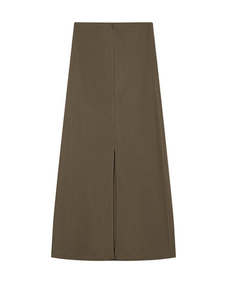 Jupe en modal vert foret Sama