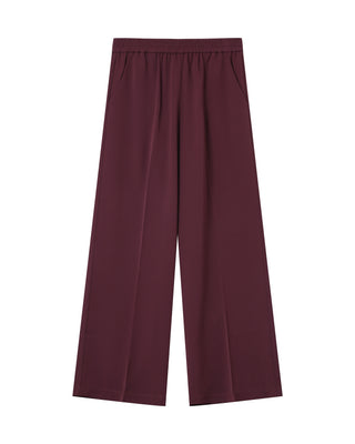 Pantalon fluide bordeaux Noblesse
