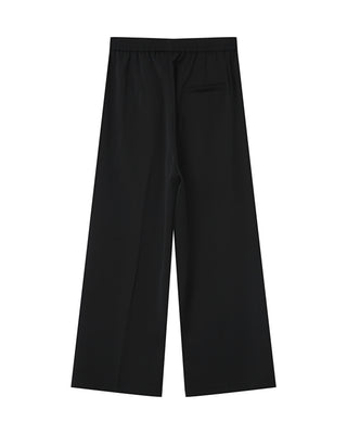 Pantalon fluide noir Noblesse