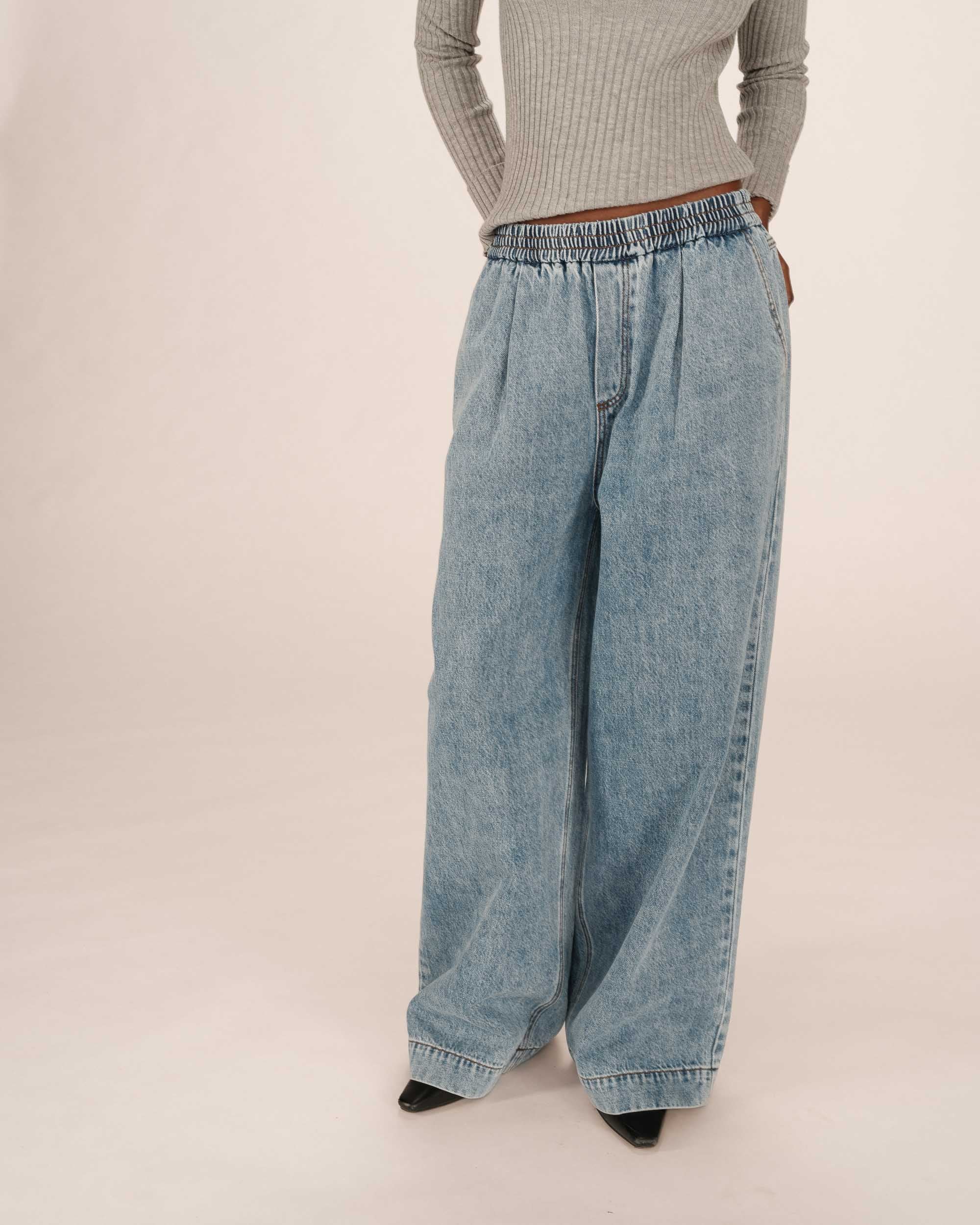 Jean baggy light blue Sacha
