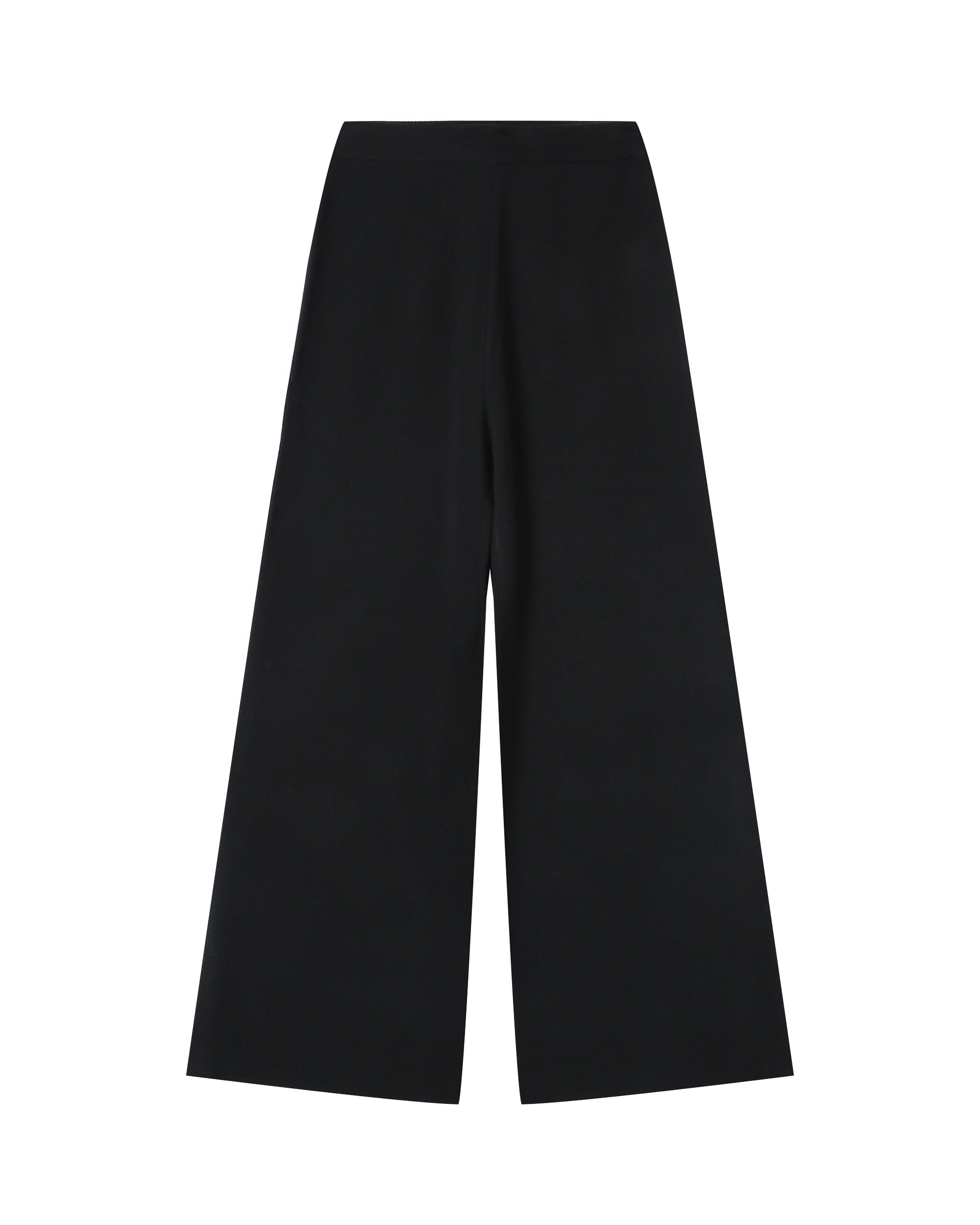 Knit trousers black Sao