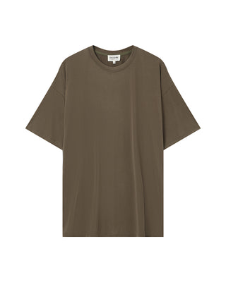T-shirt en modal vert foret Santo