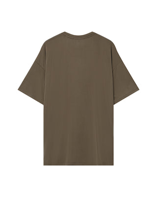 T-shirt en modal vert foret Santo