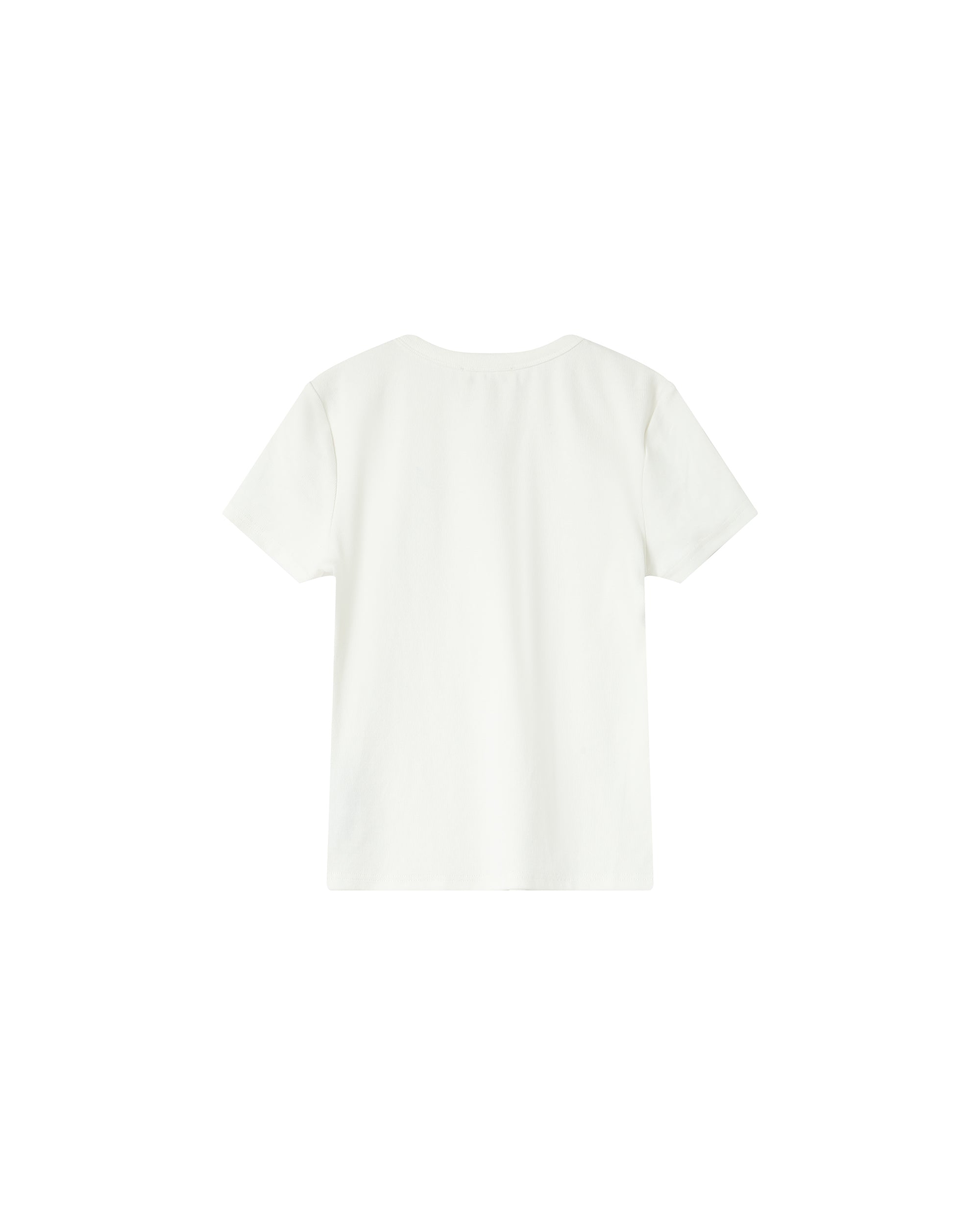 T-shirt col rond ivoire Sure