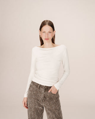 Boat neck top ivgoldy Stanley
