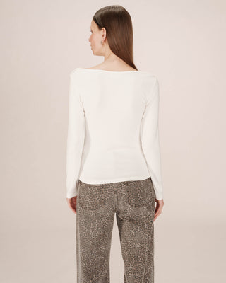 Boat neck top ivgoldy Stanley