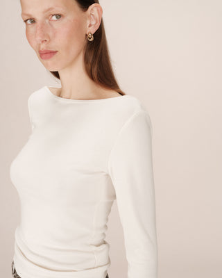 Boat neck top ivgoldy Stanley