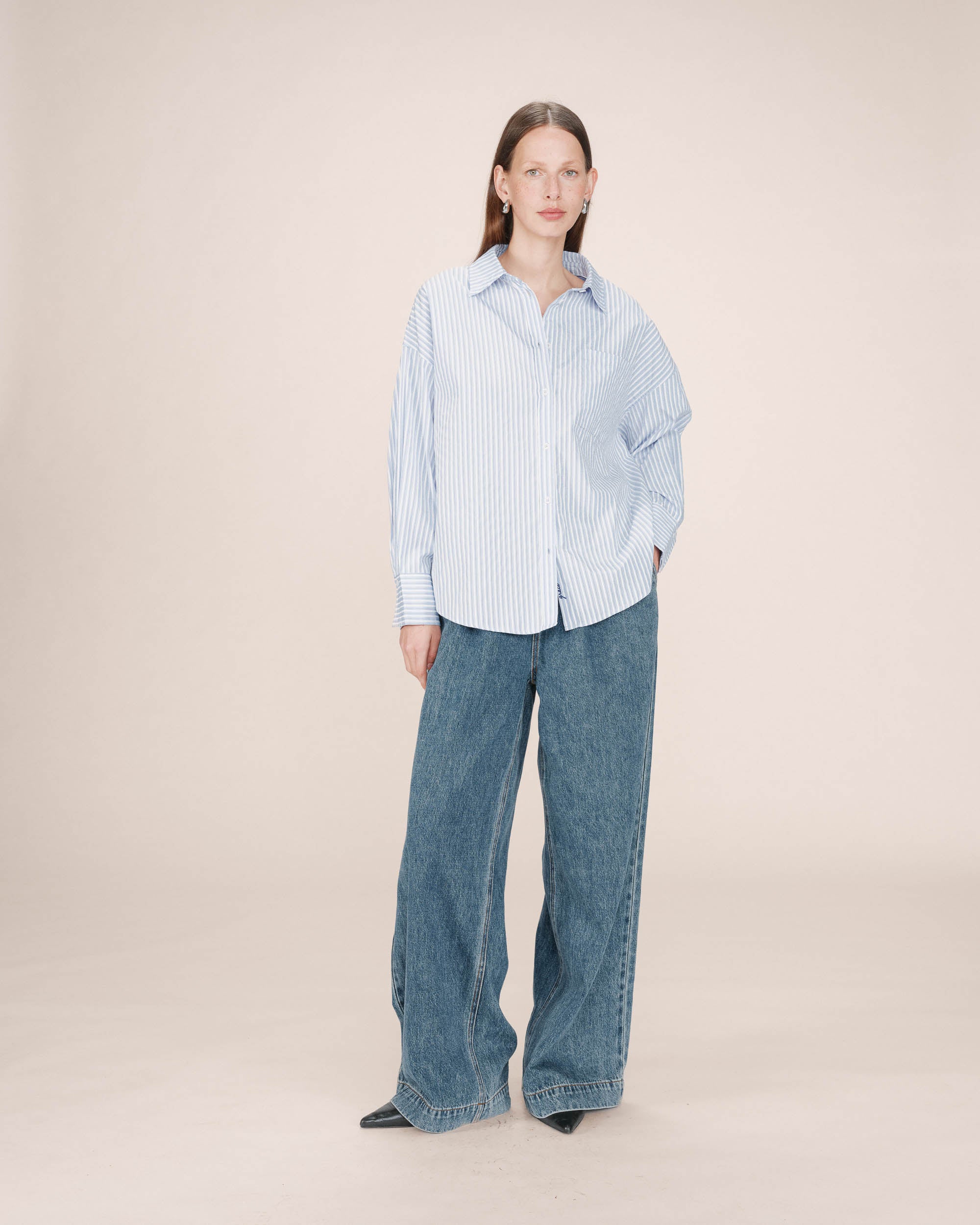 Striped shirt blueberry Sully