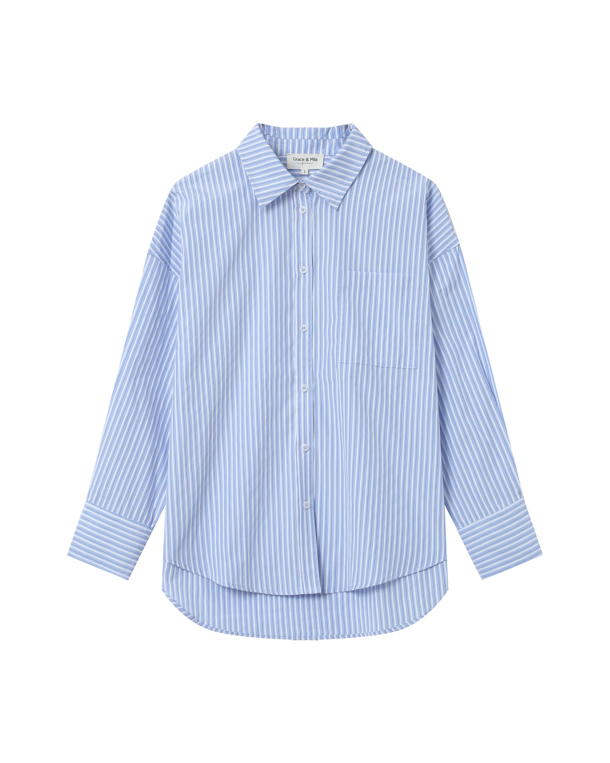 Striped shirt blueberry Sully