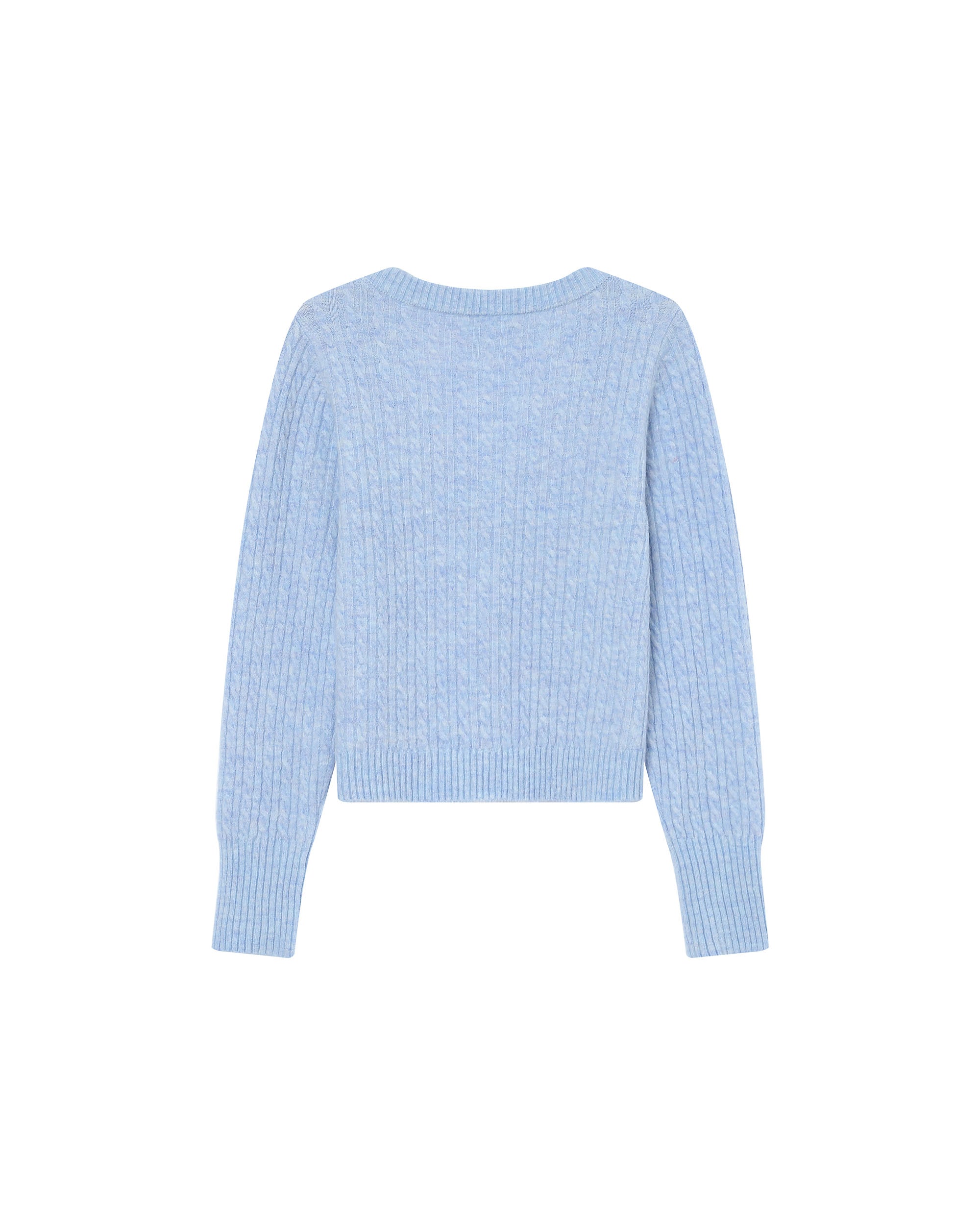 Knit cardigan blueberry Samso