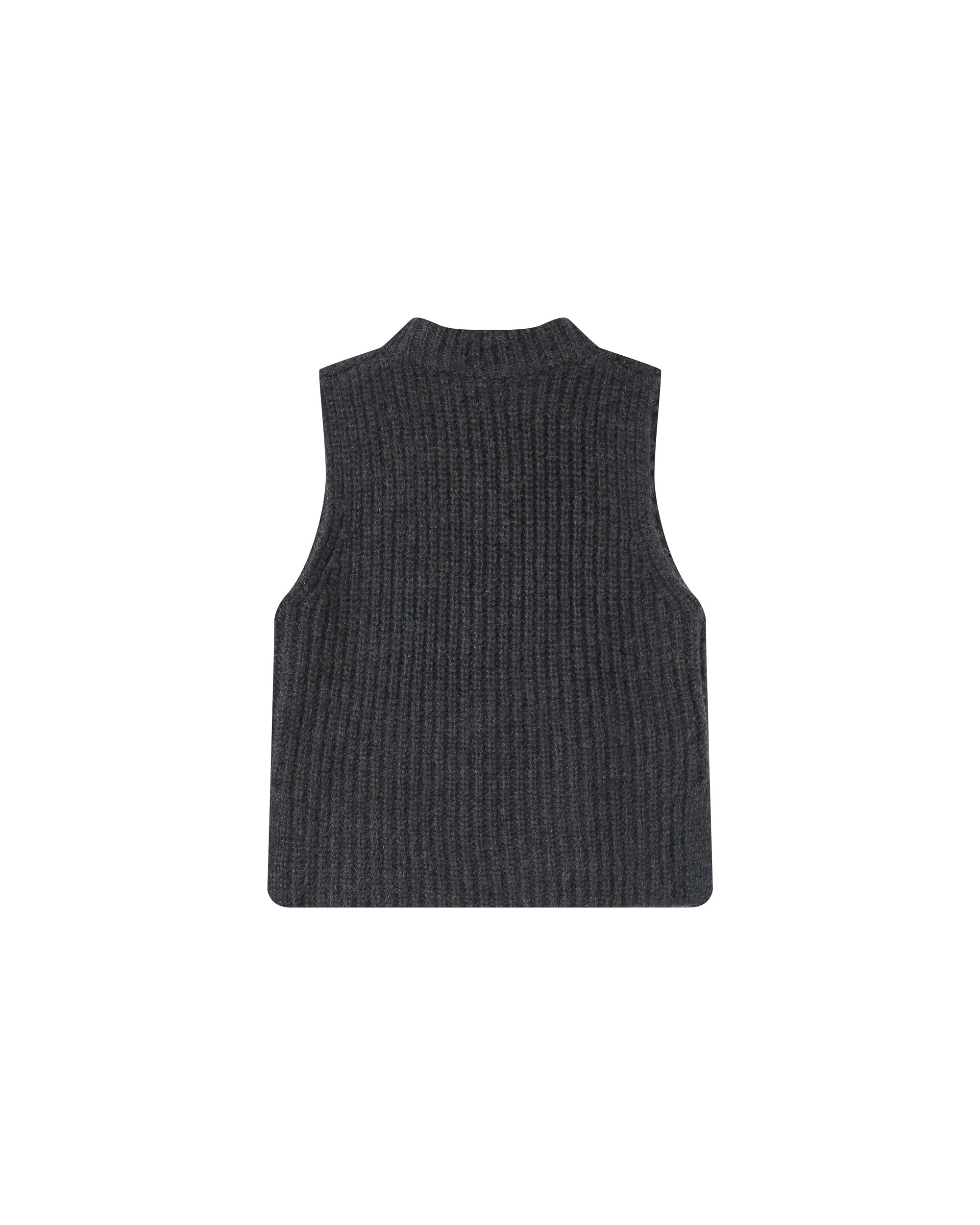 Pull laine et alpaga anthracite Sablon