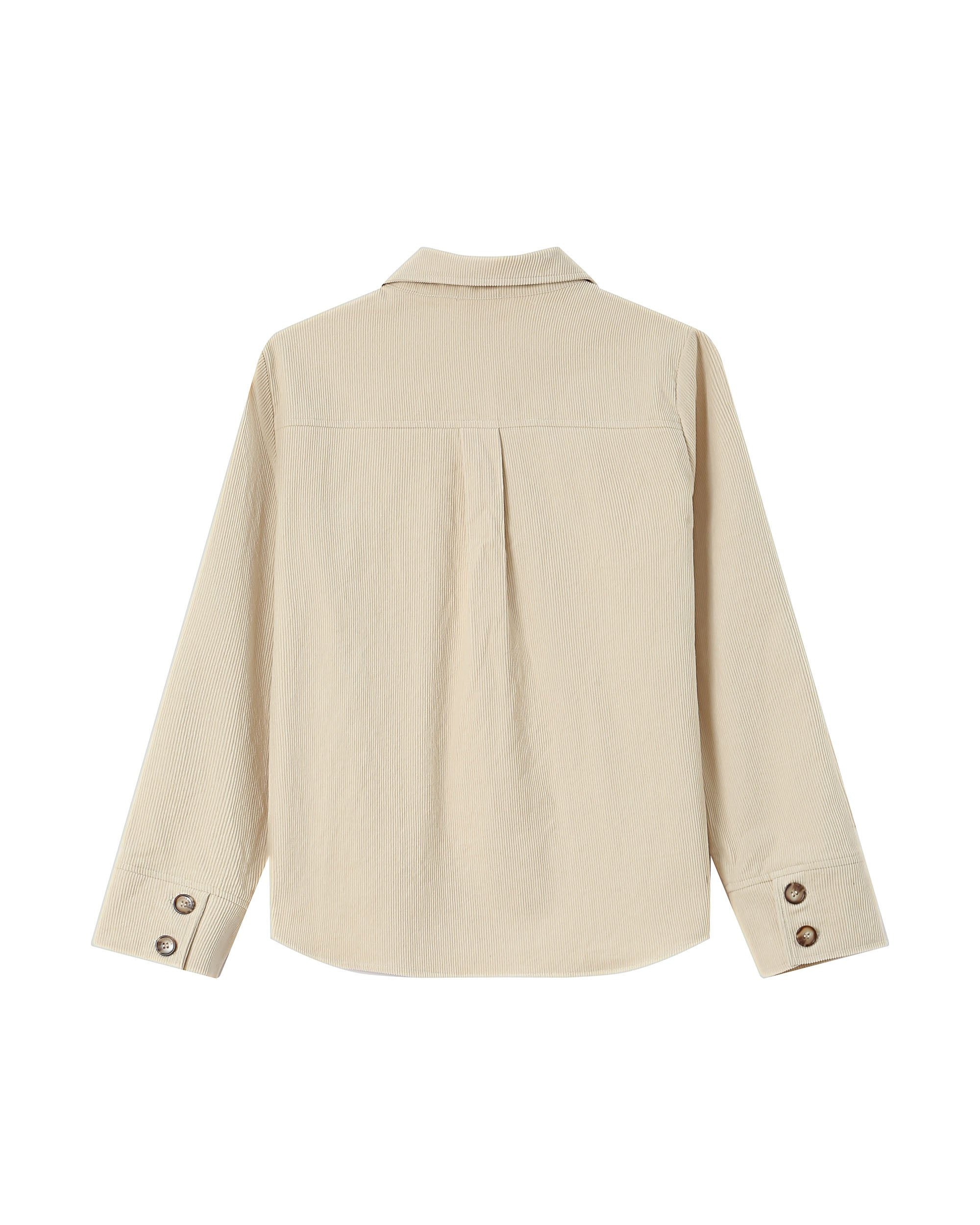 Corduroy overshirt ecru Special