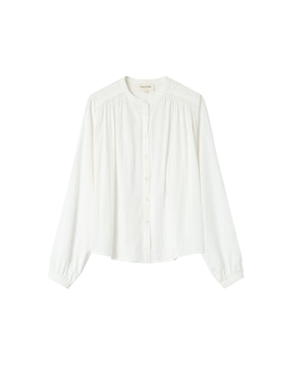 Ruched straight blouse ivgoldy Savannah
