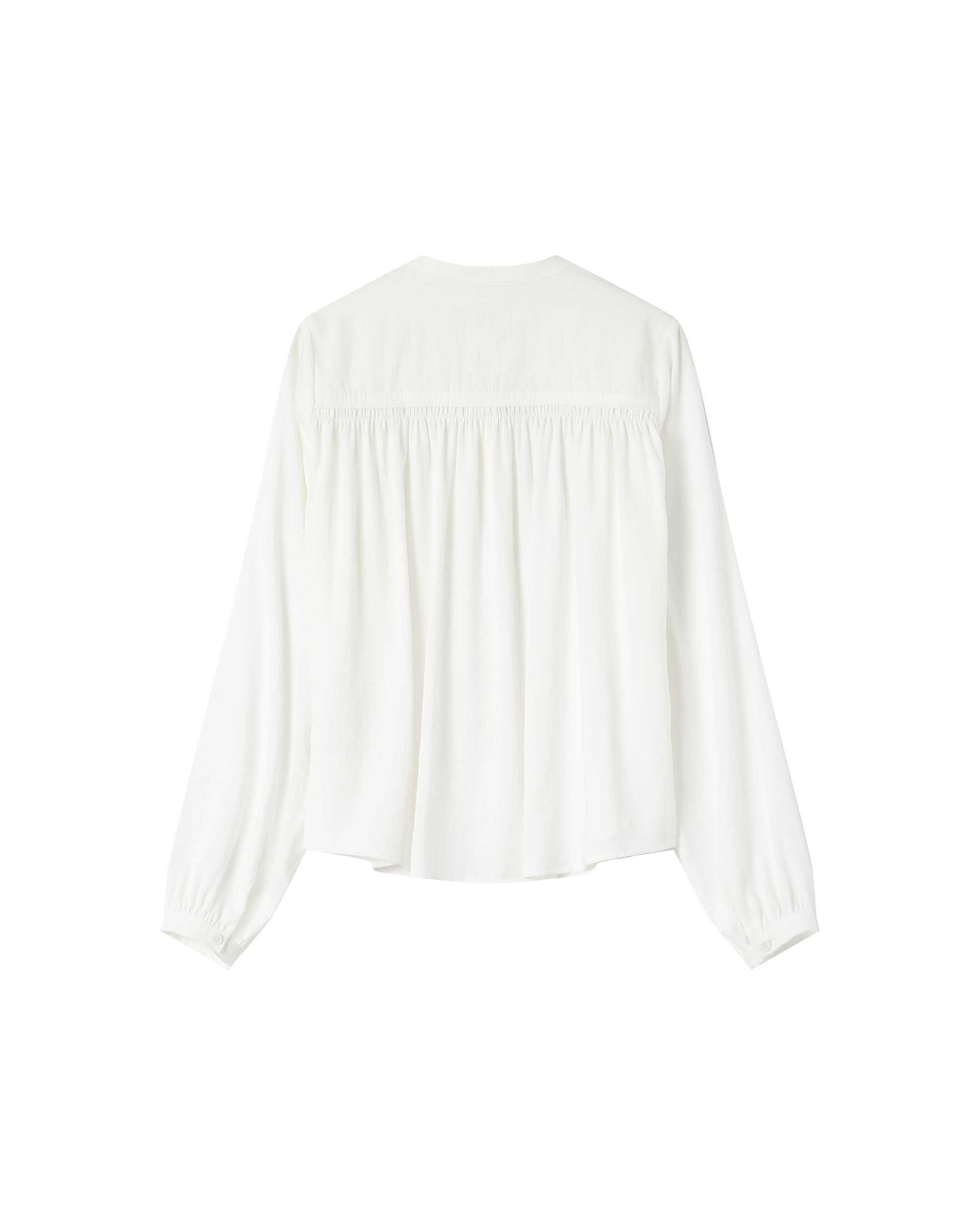 Ruched straight blouse ivgoldy Savannah