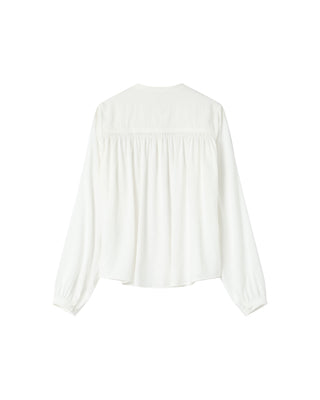 Ruched straight blouse ivgoldy Savannah