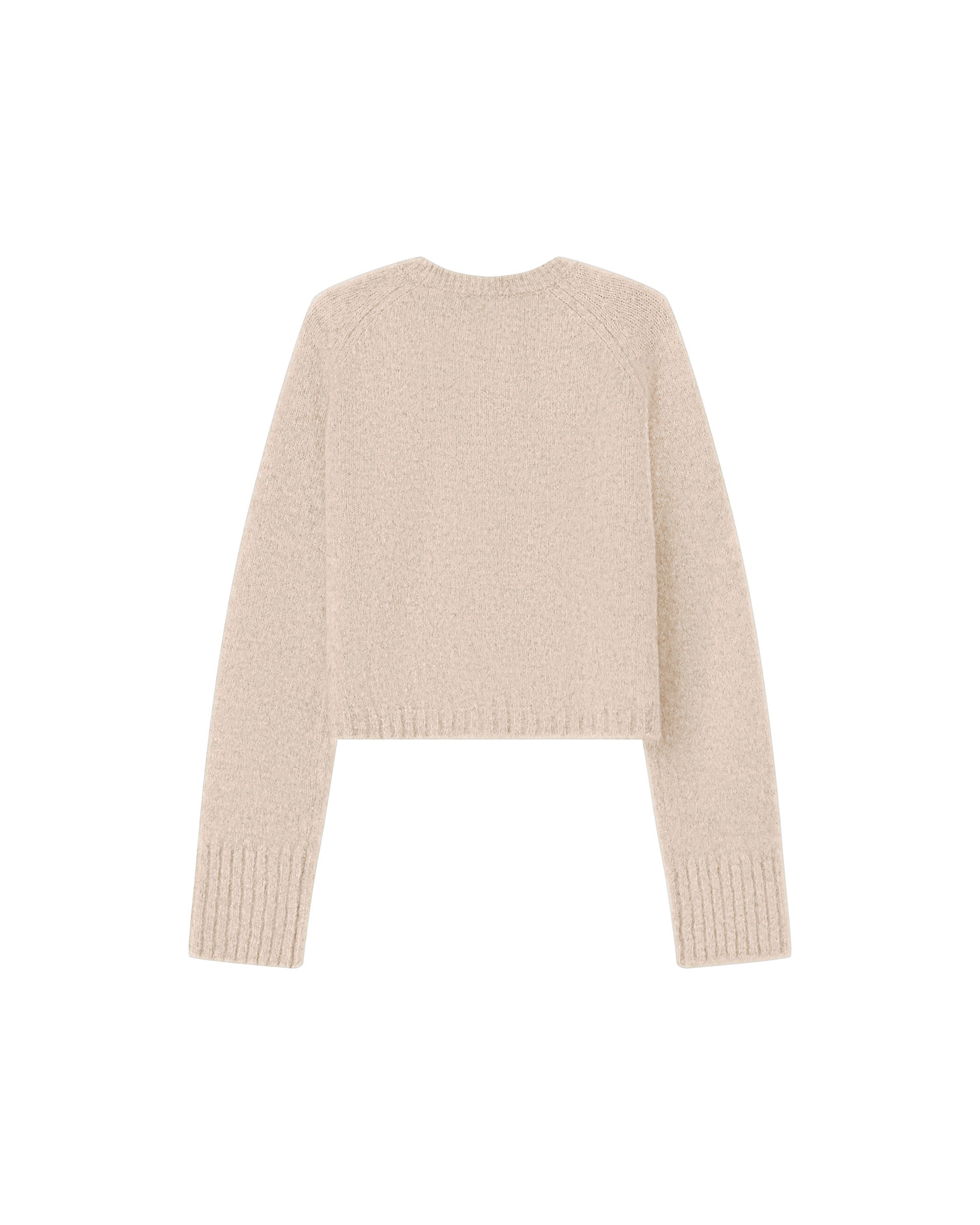 Cardigan laine et alpaga vanille Salma