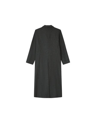 Manteau en laine anthracite Smith