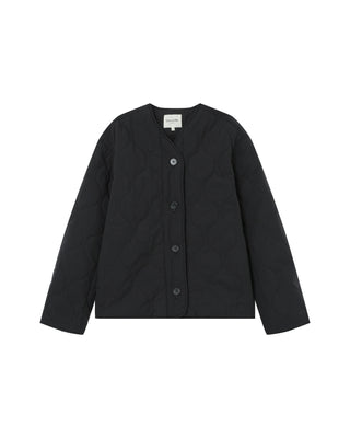 Quilted padded jacket black Shania