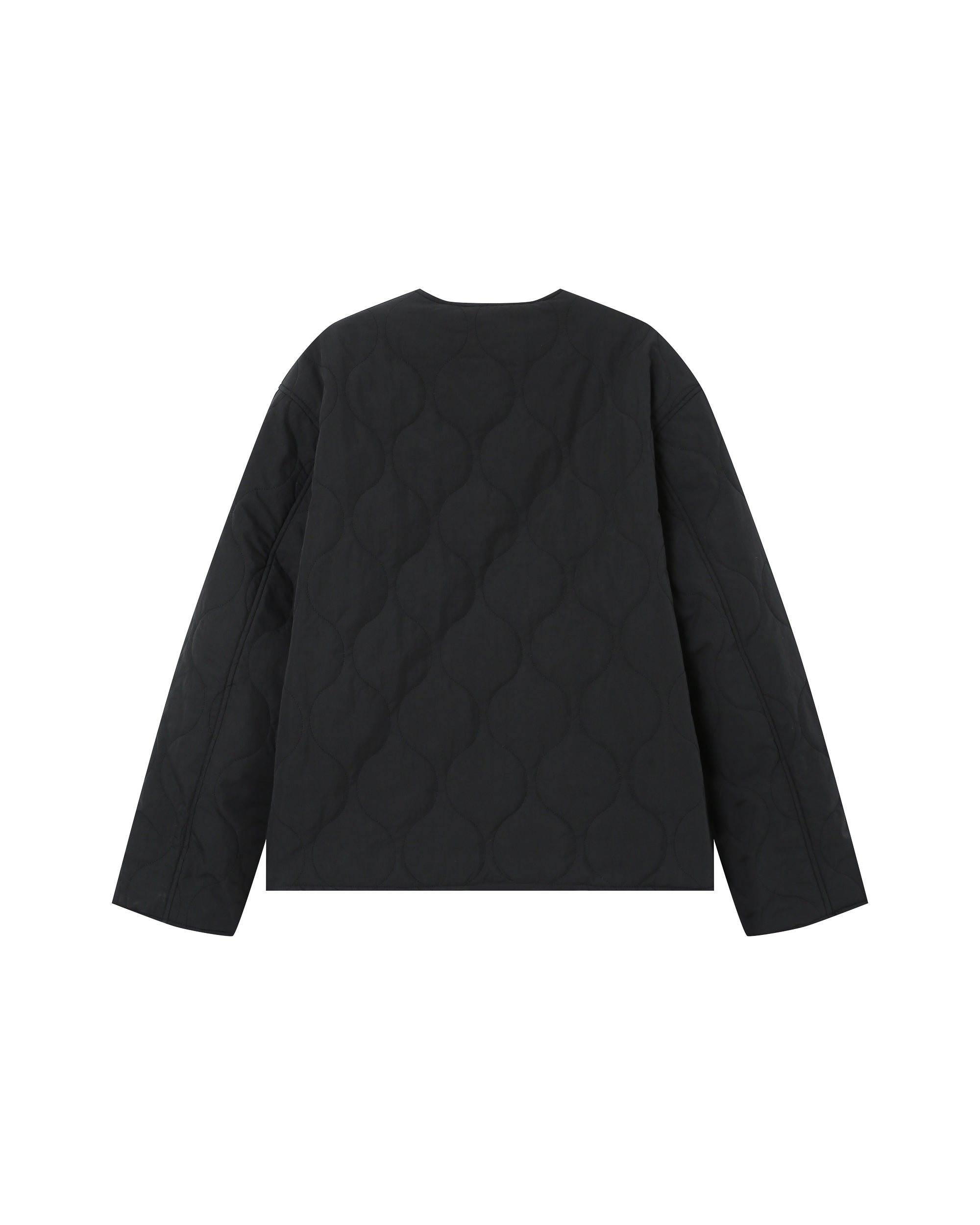 Quilted padded jacket black Shania