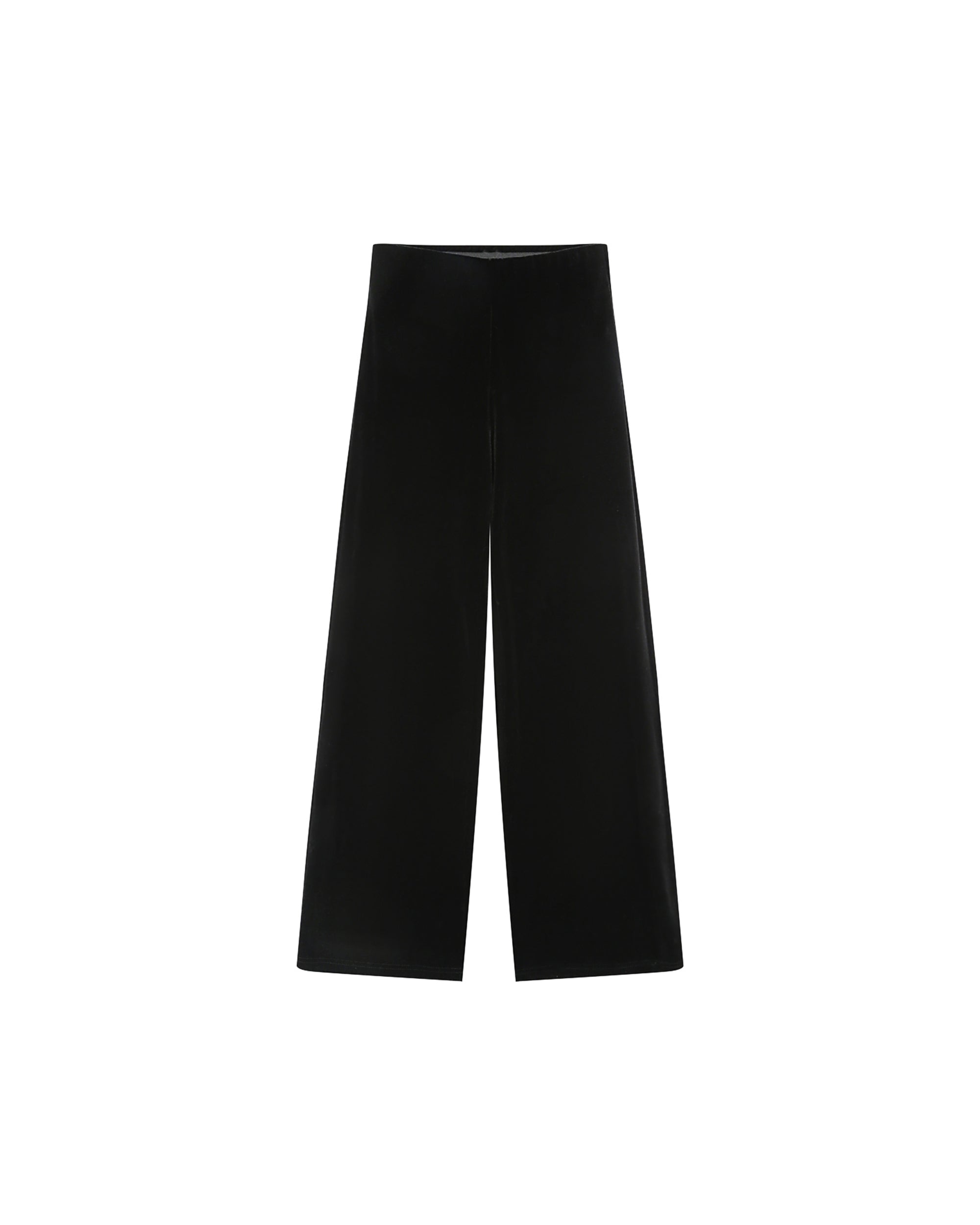 Pantalon tailleur velours noir Tiger