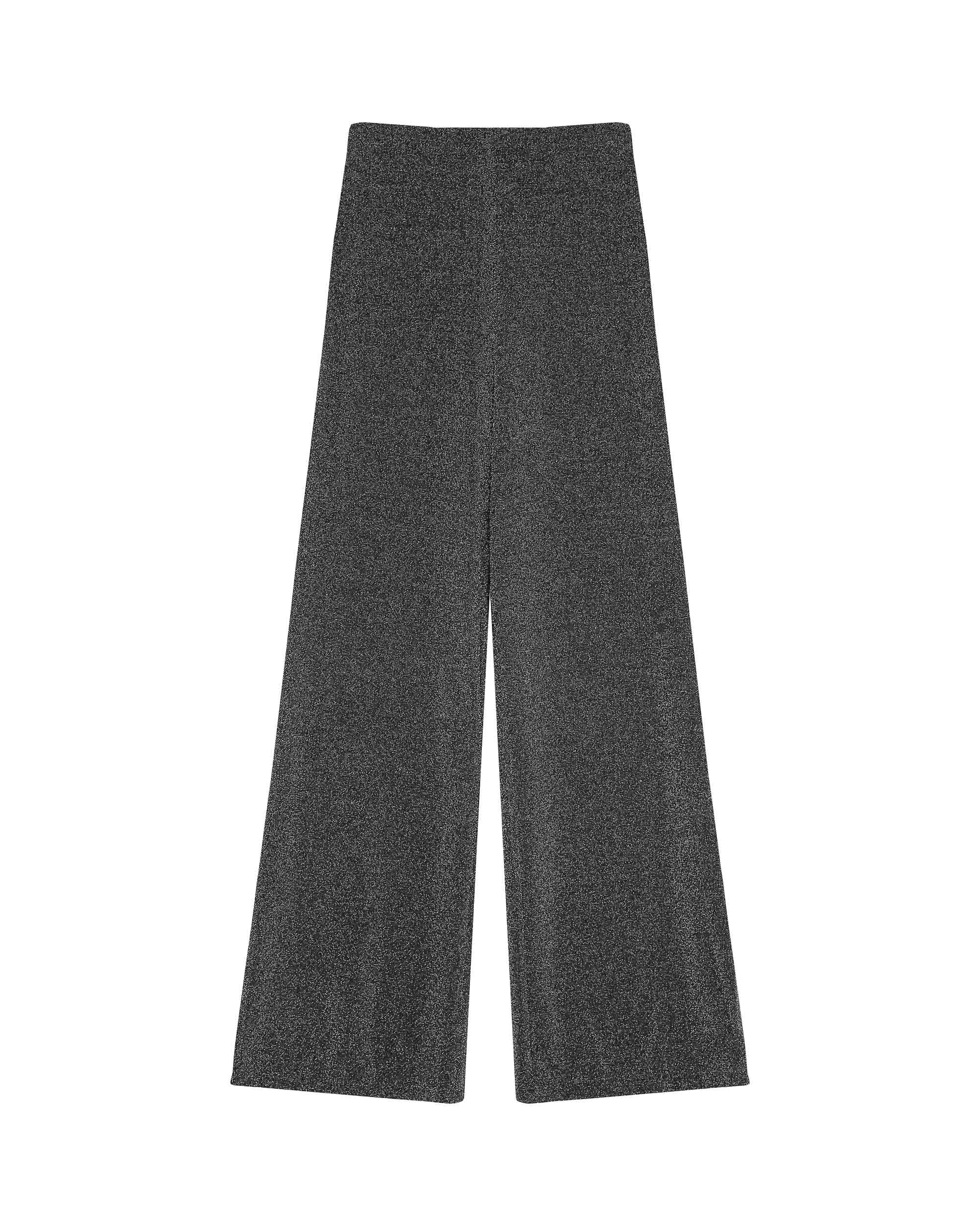 Pantalon large en lurex argent Truth