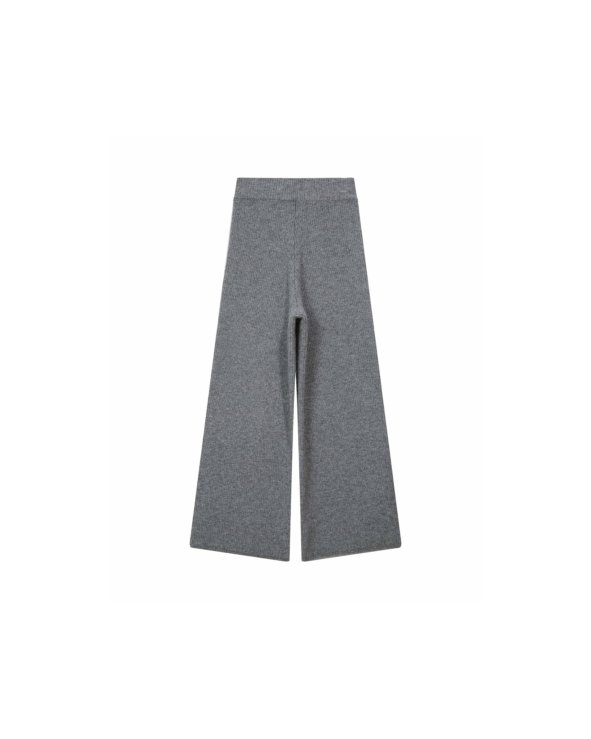 Pantalon en maille gris Taxton