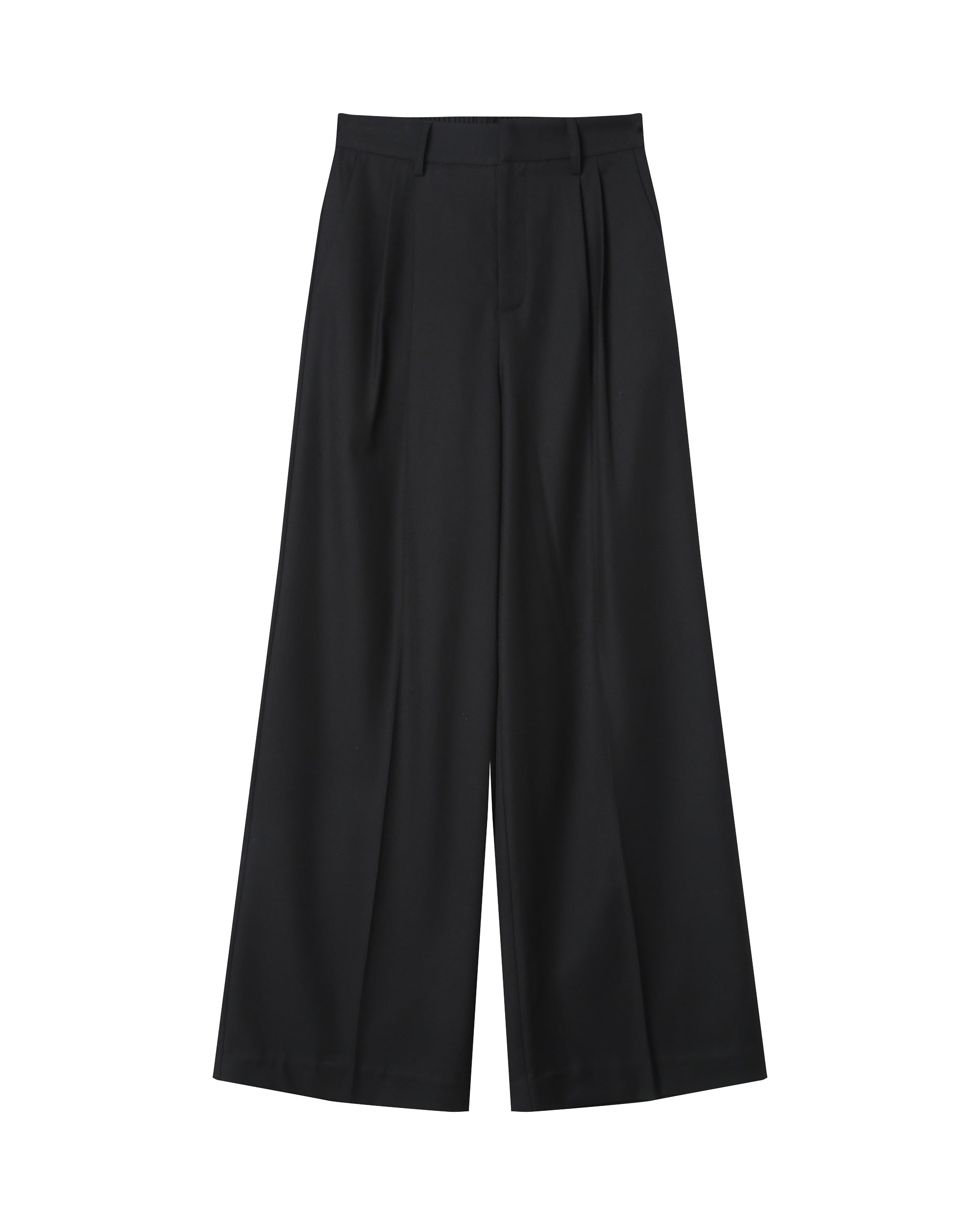 Pantalon de tailleur noir Tatum