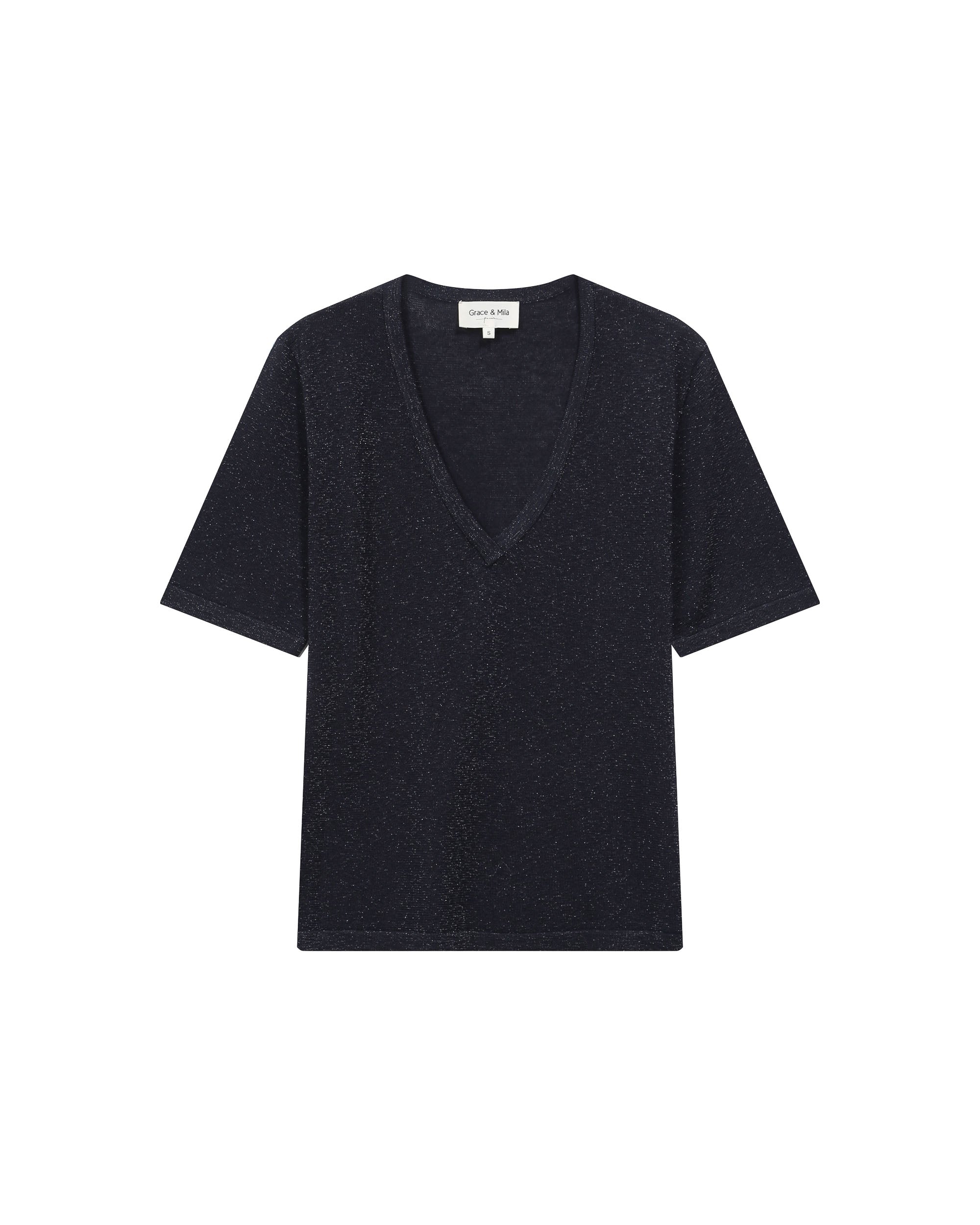 Top en lurex marine Taylor