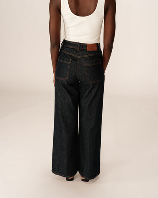 Jean large dark blue June