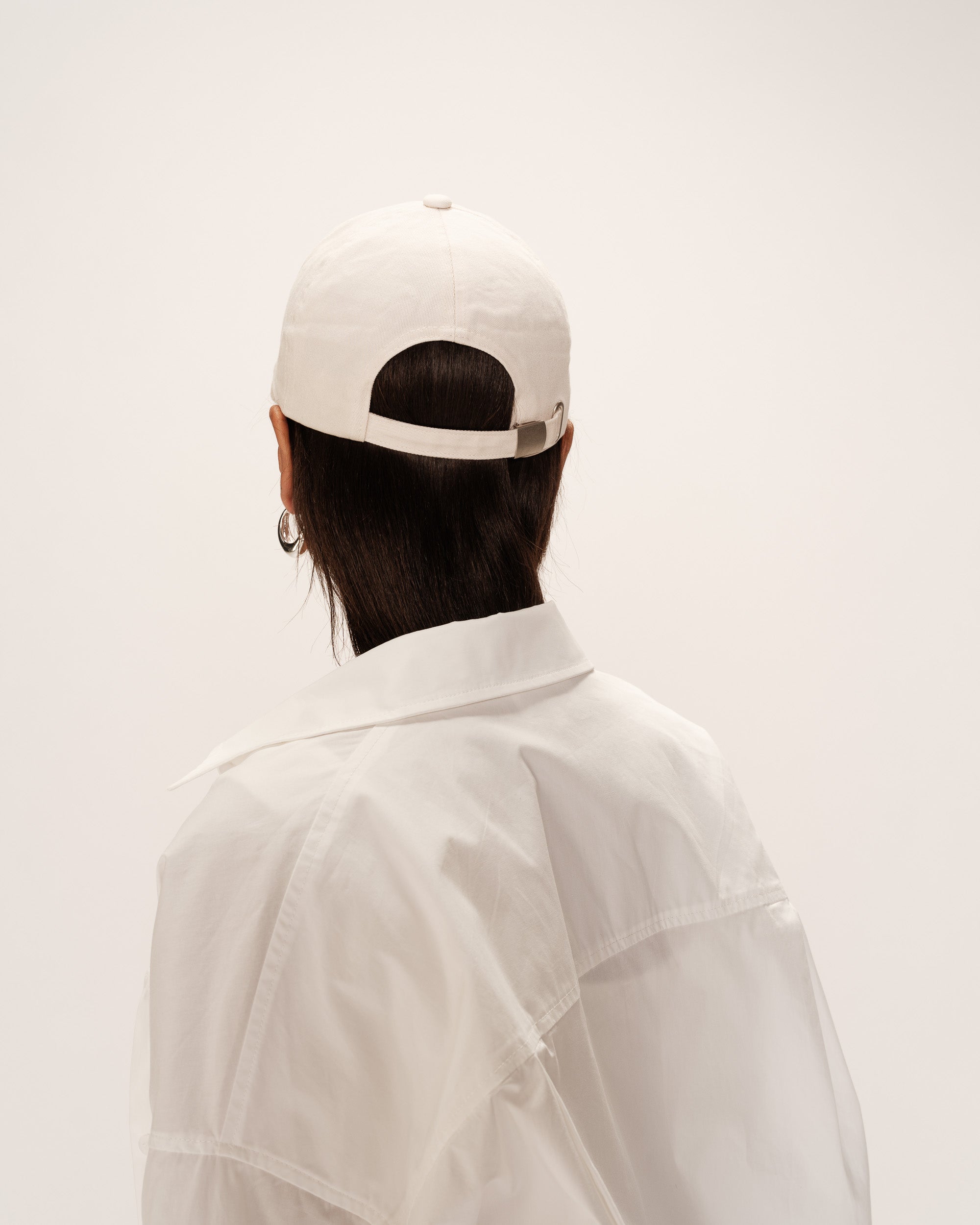 Casquette brodee g&m beige Patterson