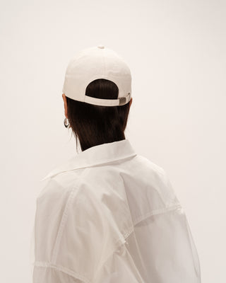 Casquette brodee g&m beige Patterson