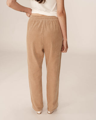 Pantalon en velours beige Paul
