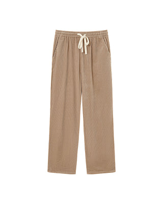 Pantalon en velours beige Paul