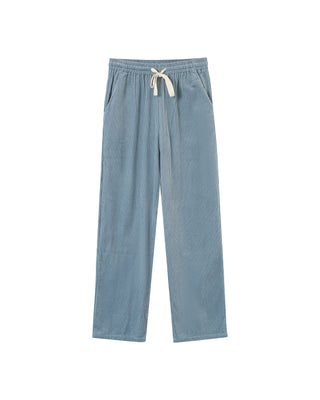 Pantalon en velours bleu Paul