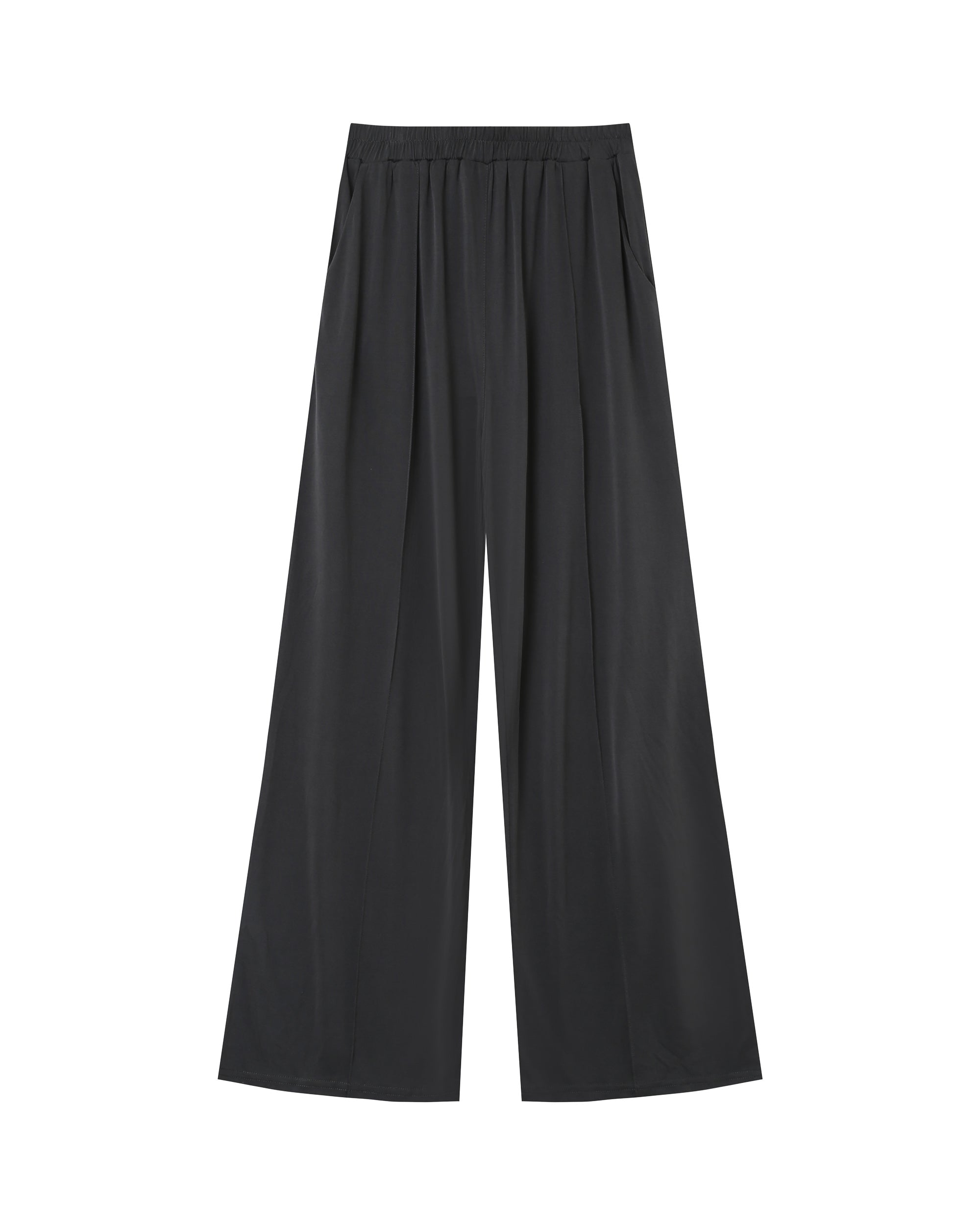 Pantalon fluide en modal anthracite Pax