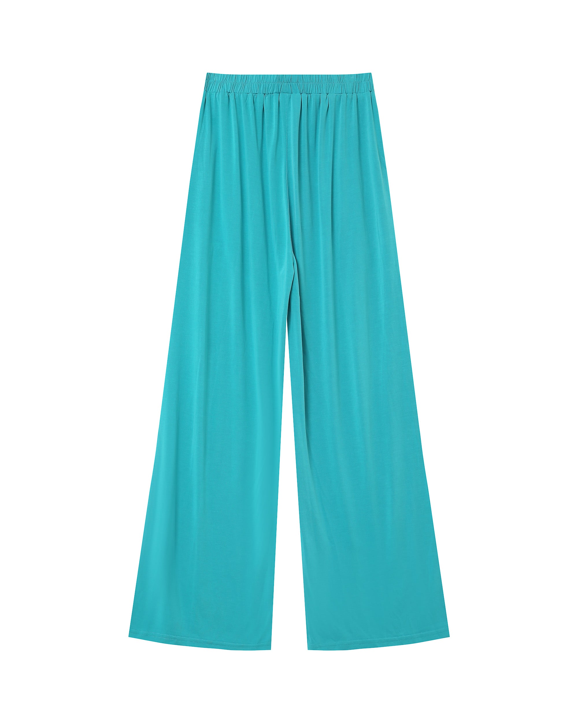 Pantalon fluide en modal aqua Pax
