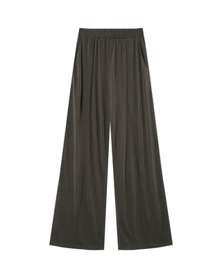 Pantalon fluide en modal kaki Pax