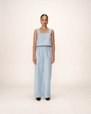 Top court a rayures bleu Peanut