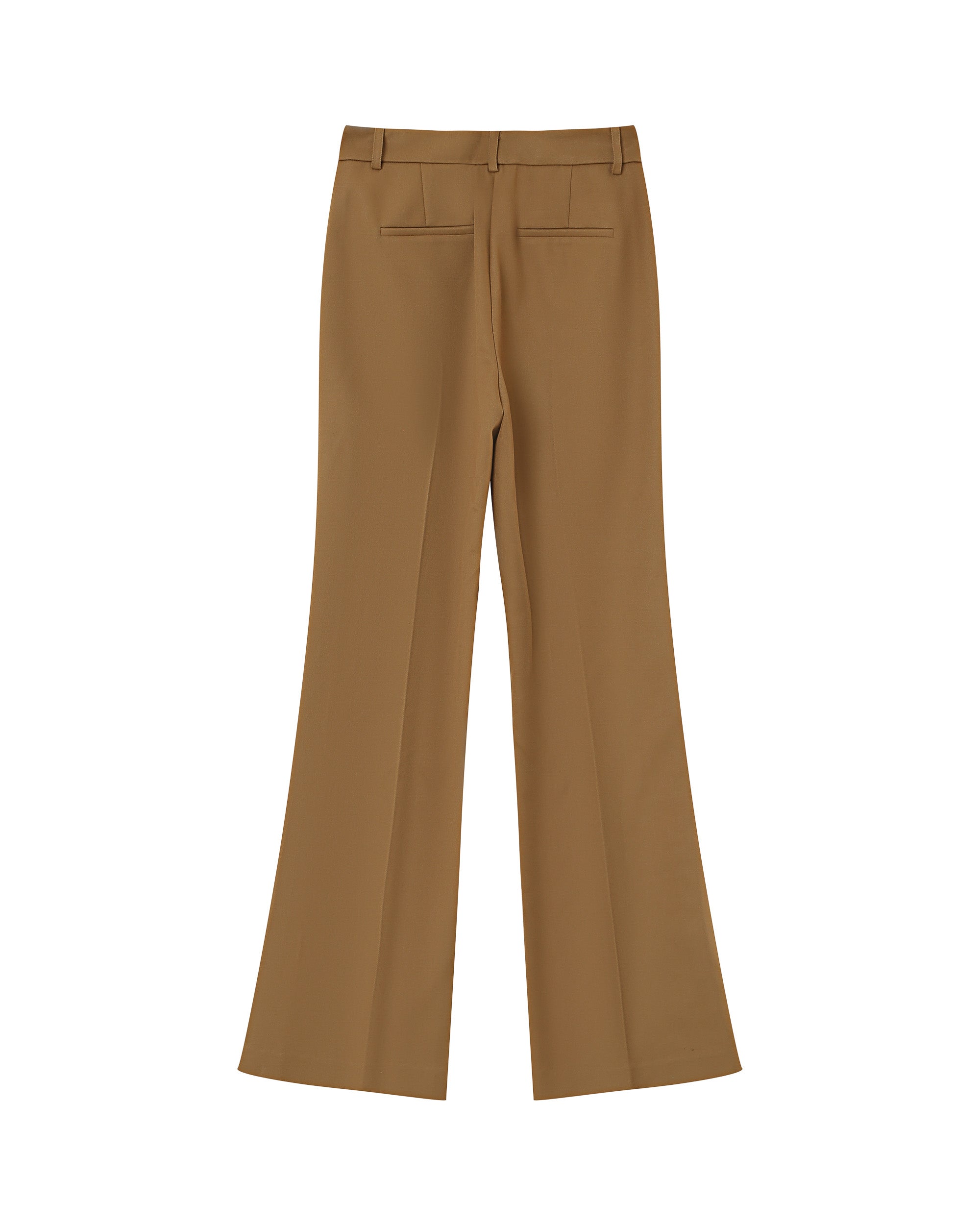 Pantalon tailleur evase taupe People