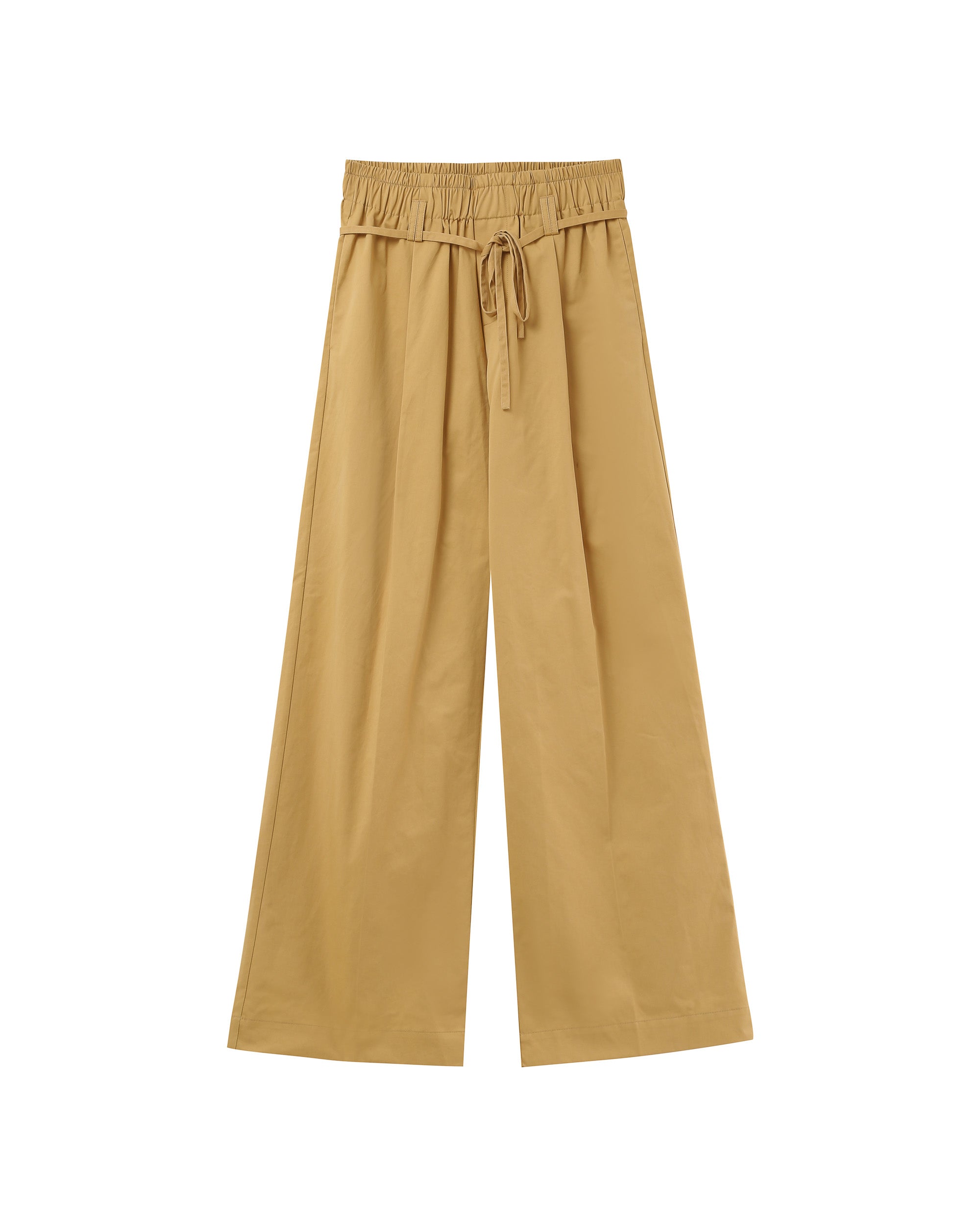 Pantalon large elastique ocre Peterson