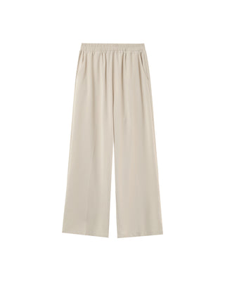 Pantalon fluide elastique ecru Picasso